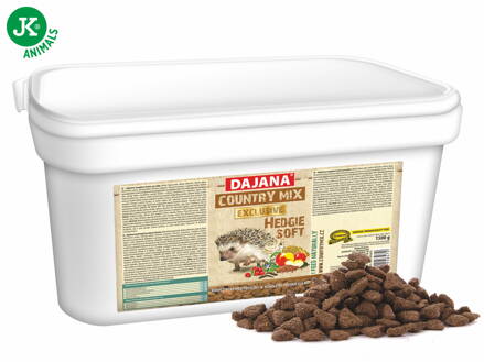Dajana - COUNTRY MIX EXCLUSIVE, ježko 1500 g, krmivo pre ježkov