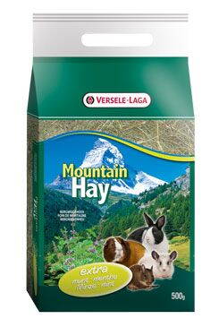 VL Mountain Hay seno pre hlodavce s lístkami mäty 500g VL Mountain Hay seno pre hlodavce s lístkami mäty 500g