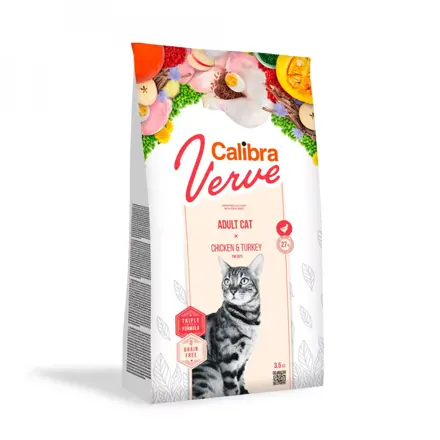 Calibra Cat Verve GF Adult Chicken & Turkey