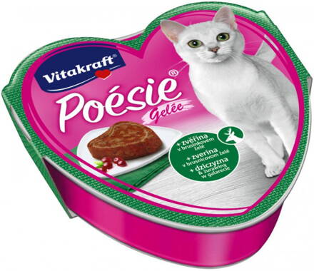 Vitakraft Cat Poésie zverina v brusnicovom želé  85g