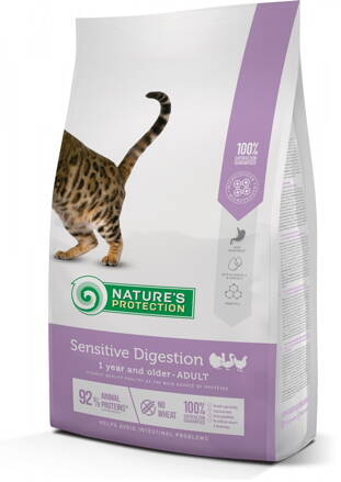 Natures P cat adult sensitive digestion poultry