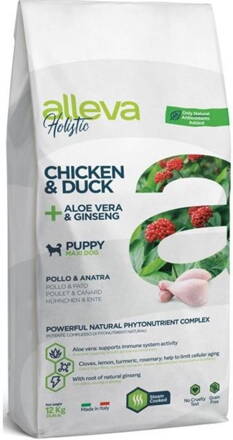 Alleva HOLISTIC dog puppy & junior maxi chicken