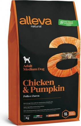 Alleva NATURAL dog adult medium chicken & pumpkin