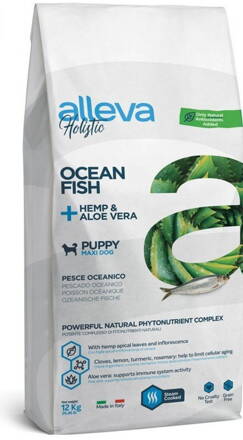 Alleva HOLISTIC dog puppy & junior maxi fish