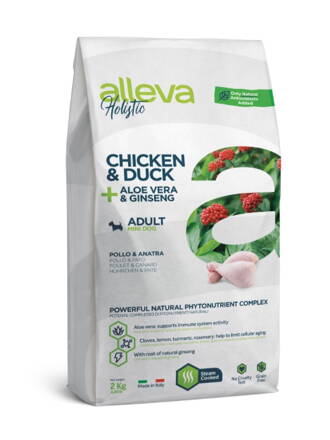 Alleva HOLISTIC dog adult mini chicken & duck 