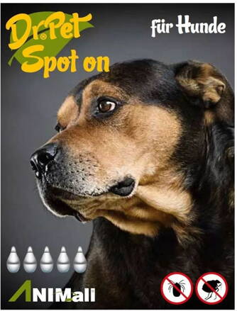 Dr.Pet spot-on pipety pre psy 5 x 1 ml 