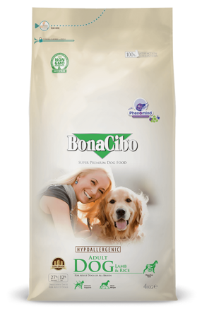 BonaCibo Adult Dog Lamb & Rice