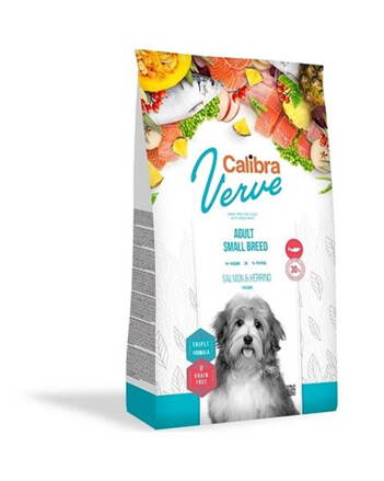 Calibra Dog Verve GF Adult Small Salmon & Herring 