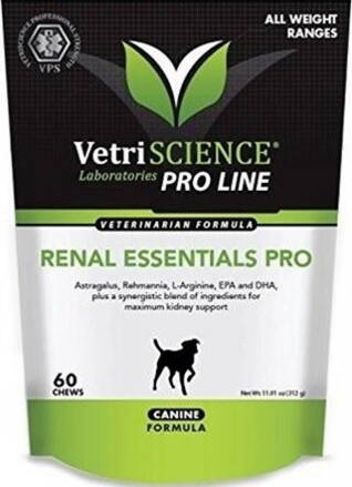 Vetri Science Renal essentials PRO Canine žuv.tbl. 60 tbl.