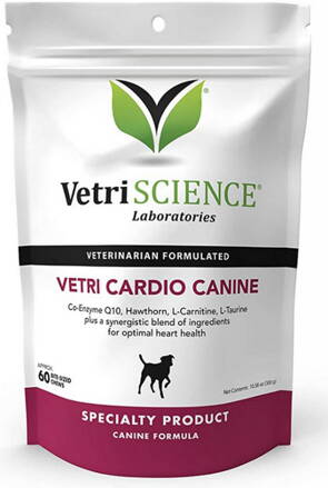 Vetri Science Vetri Cardio Canine žuvacie tbl. 60 tbl.