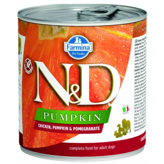 Farmina N&D dog PUMPKIN & chicken & pomegranate - konzerva 