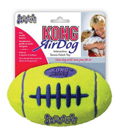 Hračka Kong Air Dog Lopta rugby tenis