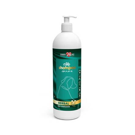 COBBYS PET AIKO HERBAL SHAMPOO WITH CHAMOMILE 1l šampón pre psov s harmančekom