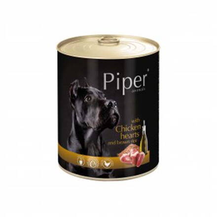 PIPER ADULT - kuracie srdce a hnedá ryža 800 g