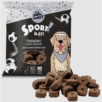 Pamlsok Mr. Bandit sport maxi lamb training treats 500g