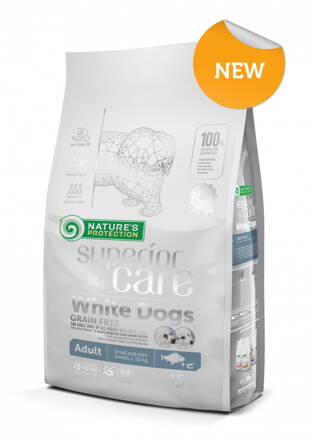 Natures P Superior care white dog GF adult white fish small & mini 