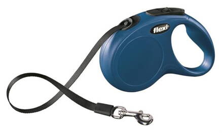 Vodítko Flexi Classic NEW páska 5 m - modré