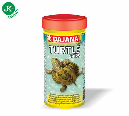 Dajana Turtle chips vodná korytnačka 250 ml, 1000 ml